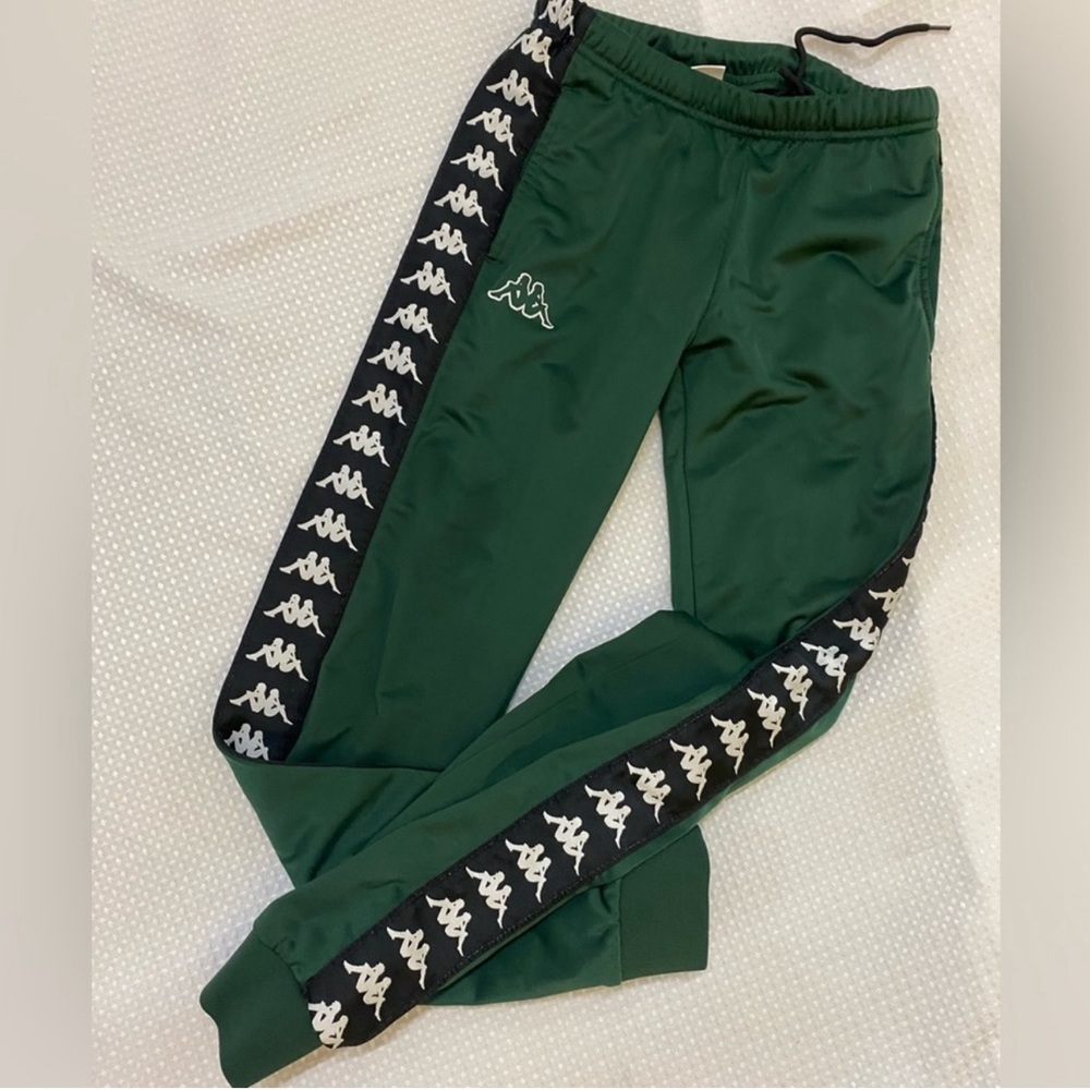 Green Kappa joggers